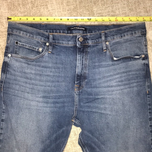 Calvin Klein Jeans, CKJ 035, Straight Fit Stretch Jeans, Size 40x30, EUC! - Picture 11 of 15